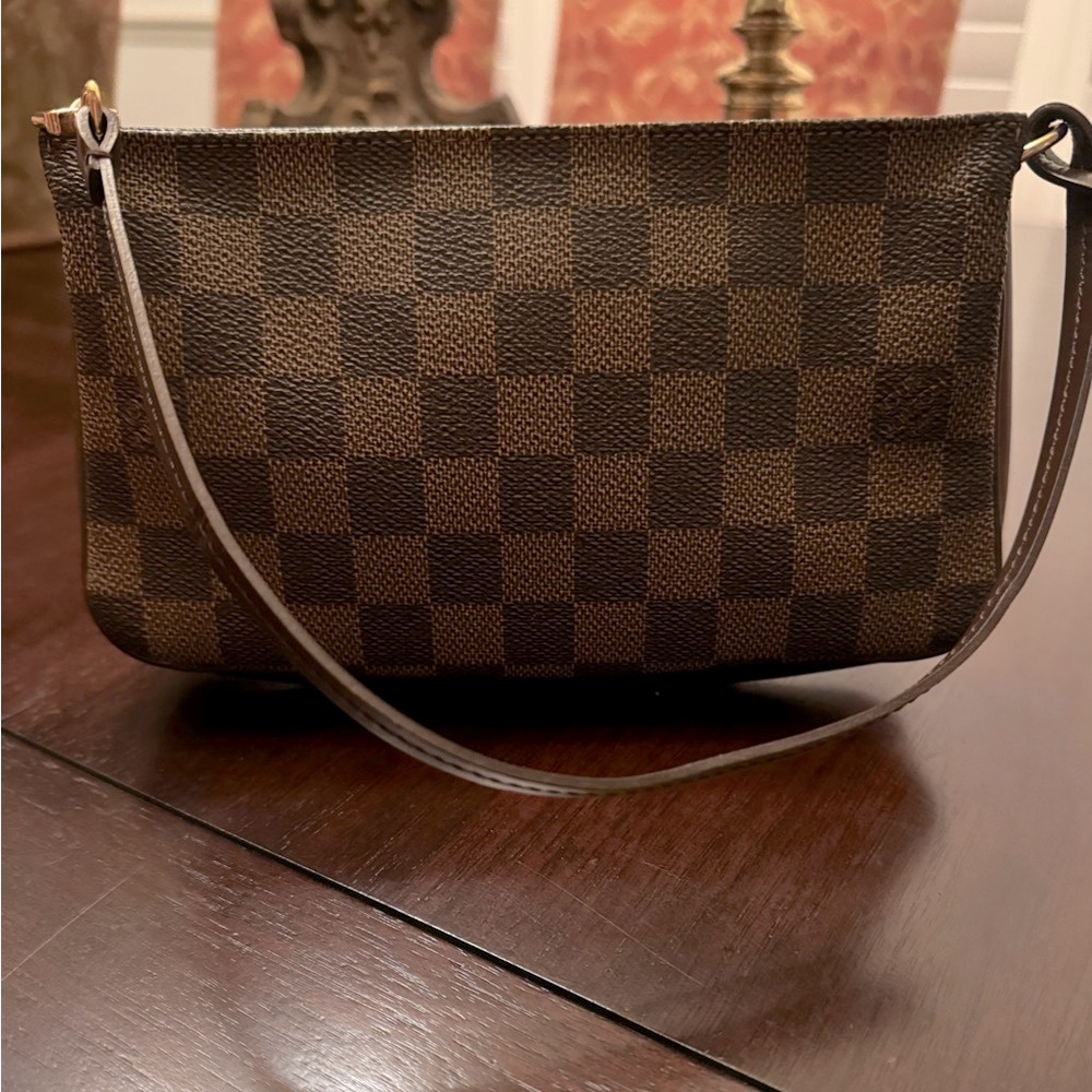 Louis Vuitton Damier Ebene Navona Pochette Bag